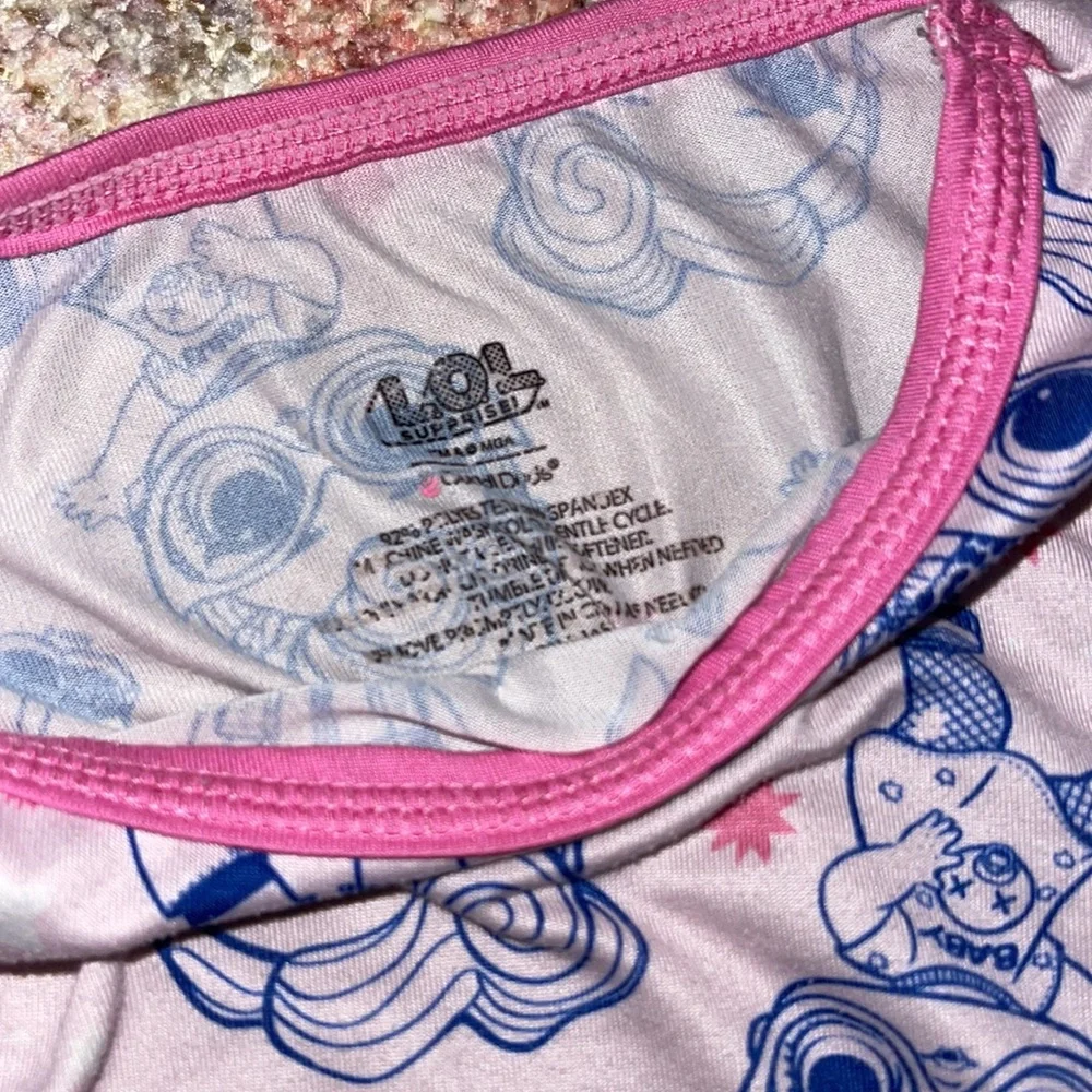 Girls LOL‎ Pajamas or Base Layer - Size 6 / Small